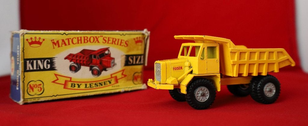 Matchbox King Size K-5 Foden Truck, Ophalen of Verzenden, Zo goed als nieuw, Bus of Vrachtwagen