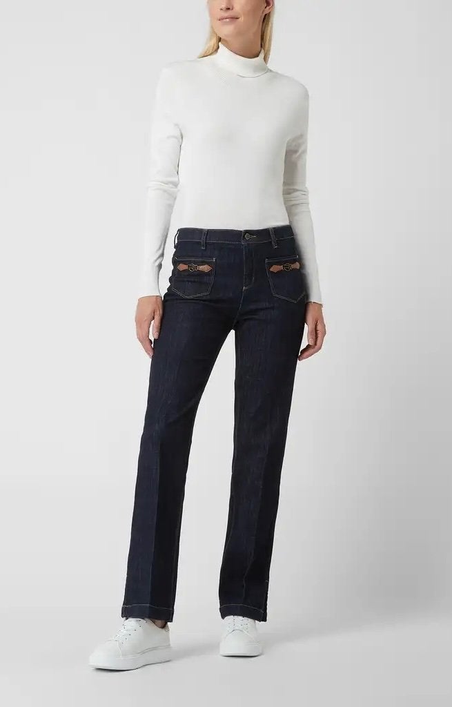 Rosner spijkerbroek / jeans maat 42 blauw, Zo goed als nieuw, Verzenden, Blauw, Rosner