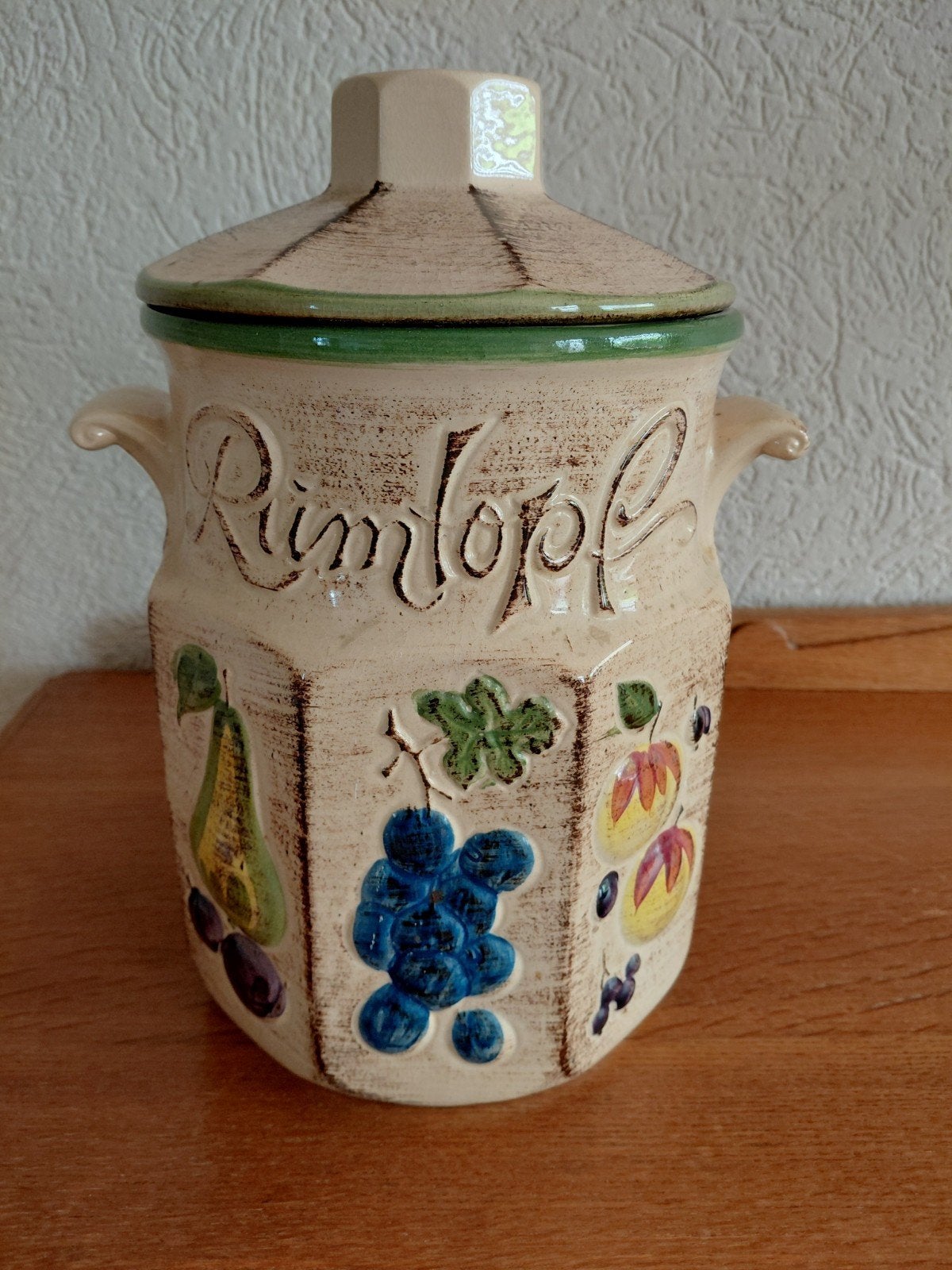 Vintage Scheurich Keramiek Rumtopf - West-Duitsland 827-31, Antiek en Kunst, Ophalen