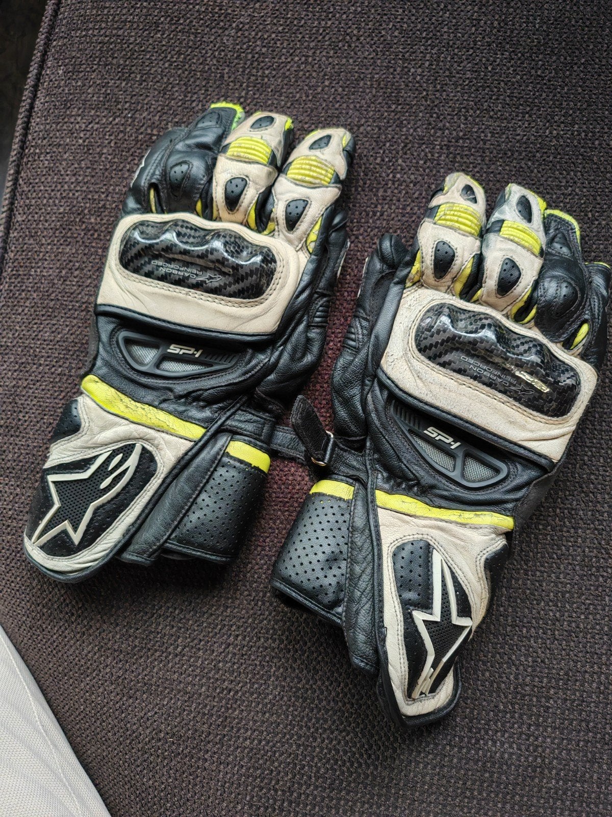 Alpinestars race handschoenen, maat L, Ophalen of Verzenden, Tweedehands, Handschoenen