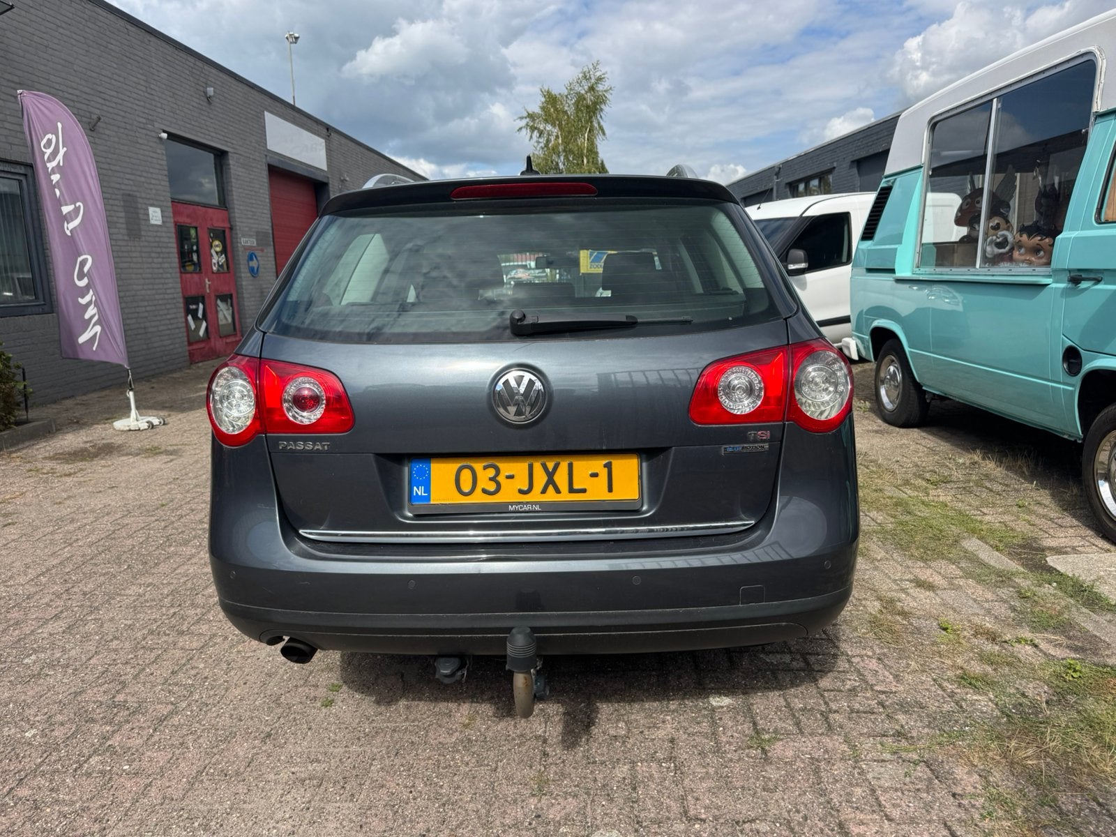 Volkswagen Passat 1.4 TSI 90KW Variant DSG 2009 Grijs, Auto's, 4 cilinders, 122 pk, Origineel Nederlands, Stationwagon