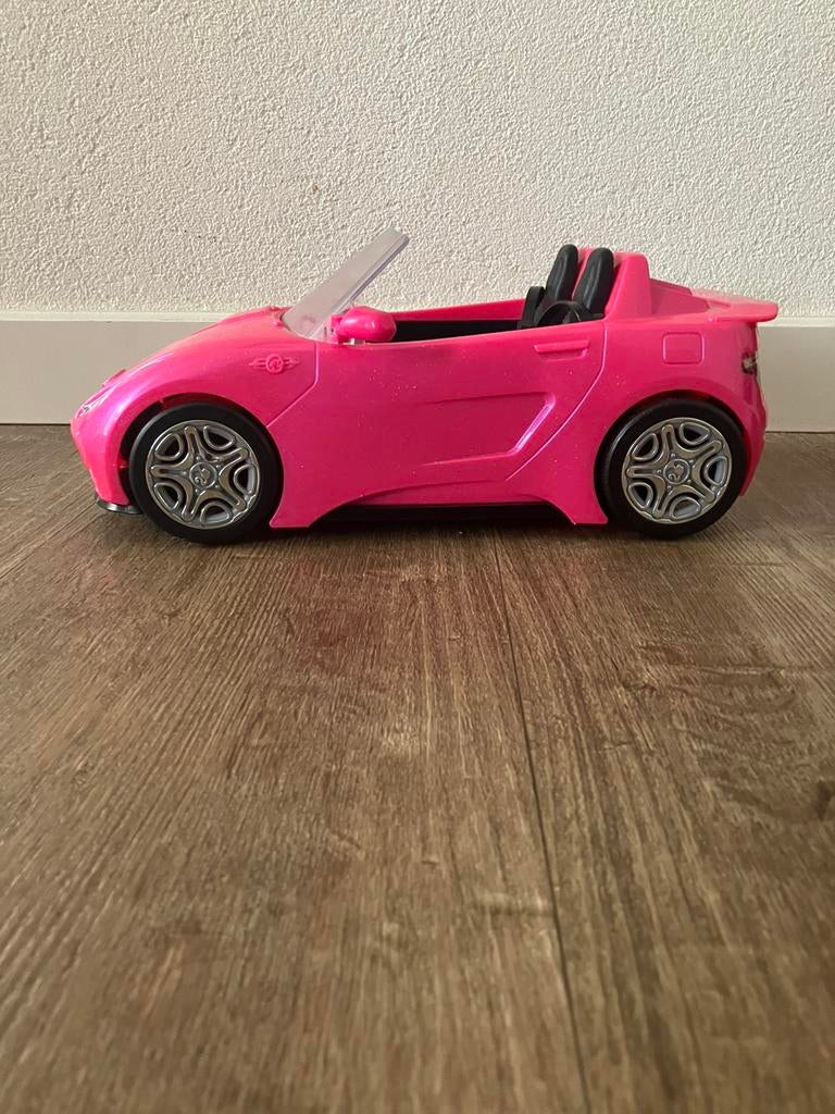 Roze barbie auto, Ophalen, Zo goed als nieuw