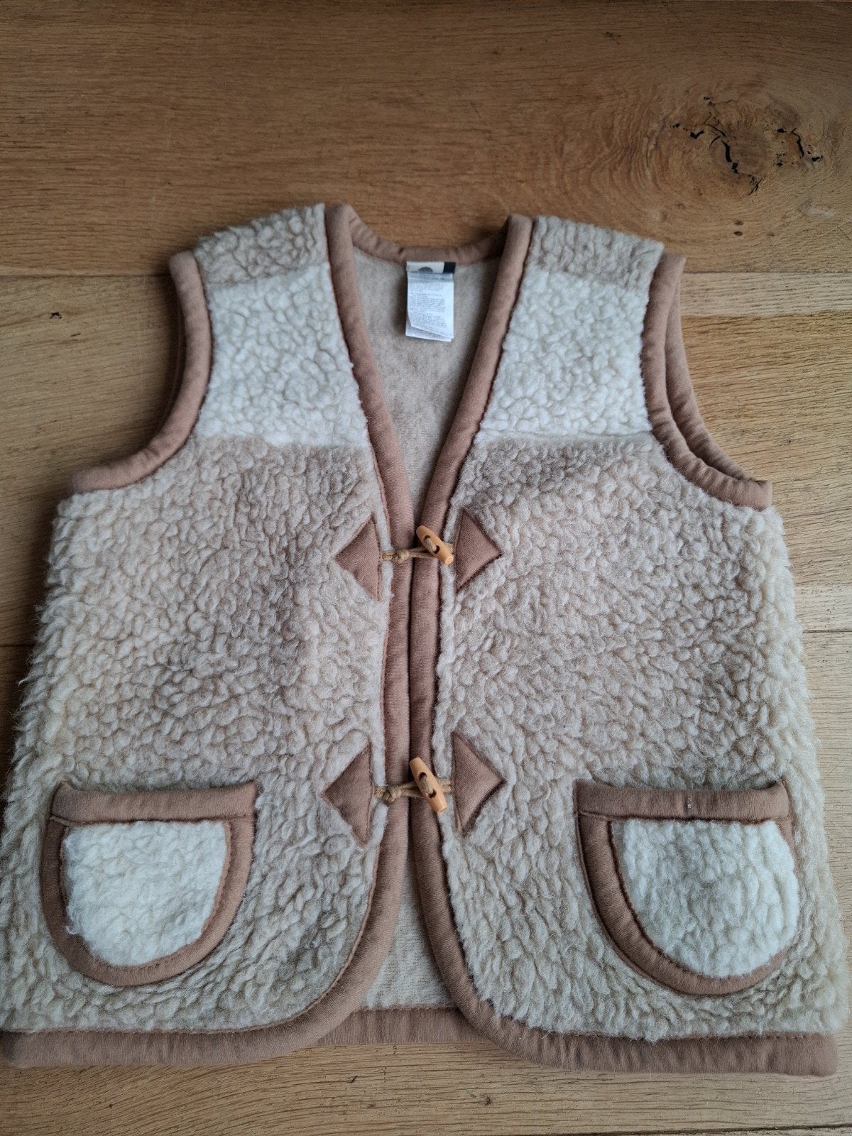 Alwero wollen bodywarmer maat L kind 152 158, Ophalen of Verzenden, Zo goed als nieuw