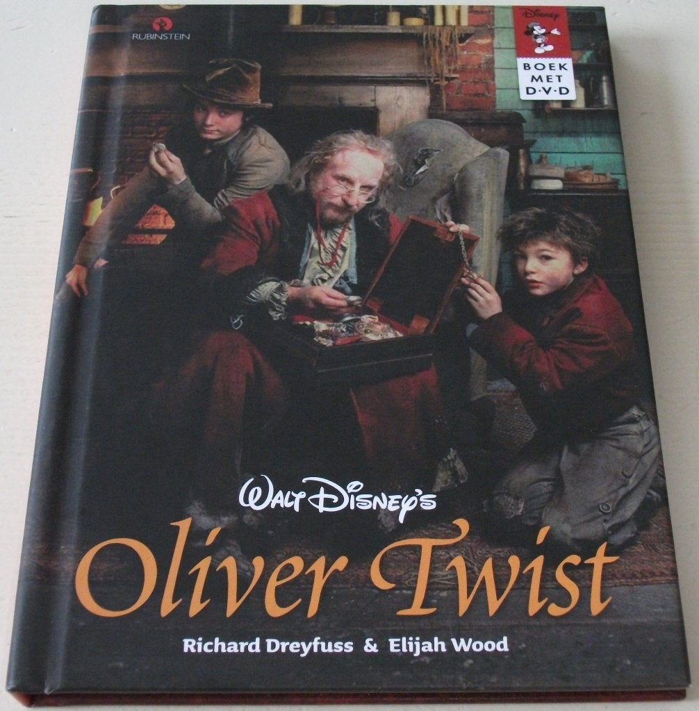 Disney, Walt *** OLIVER TWIST *** Boek met DVD, Ophalen of Verzenden, Zo goed als nieuw, Walt Disney