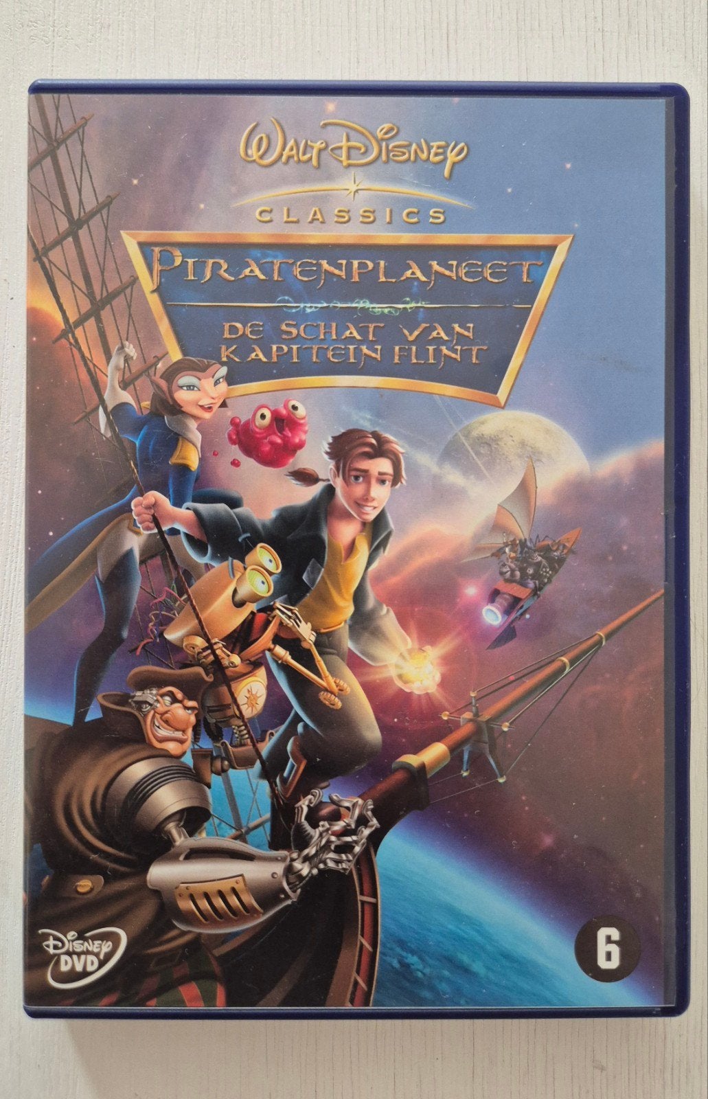 Walt Disney Piratenplaneet De schat van kapitein Flint, Vanaf 6 jaar, Ophalen of Verzenden, Zo goed als nieuw