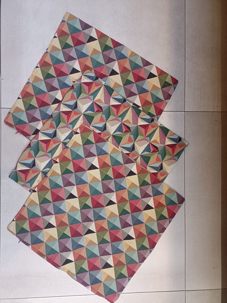 Kussenhoesjes 45 x 45 cm (3 stuks), meerdere kleuren, Huis en Inrichting, Woonaccessoires | Kussens, Ophalen of Verzenden, Gebruikt