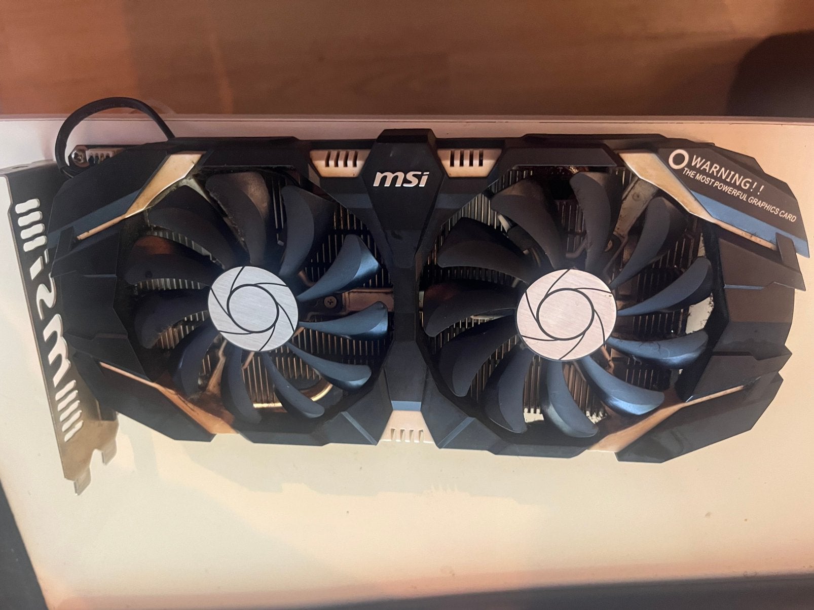Msi GeForce GTX 1060 6GT OCV1 Videokaart GPU, Computers en Software, Ophalen, PCI-Express 3, Gebruikt, HDMI