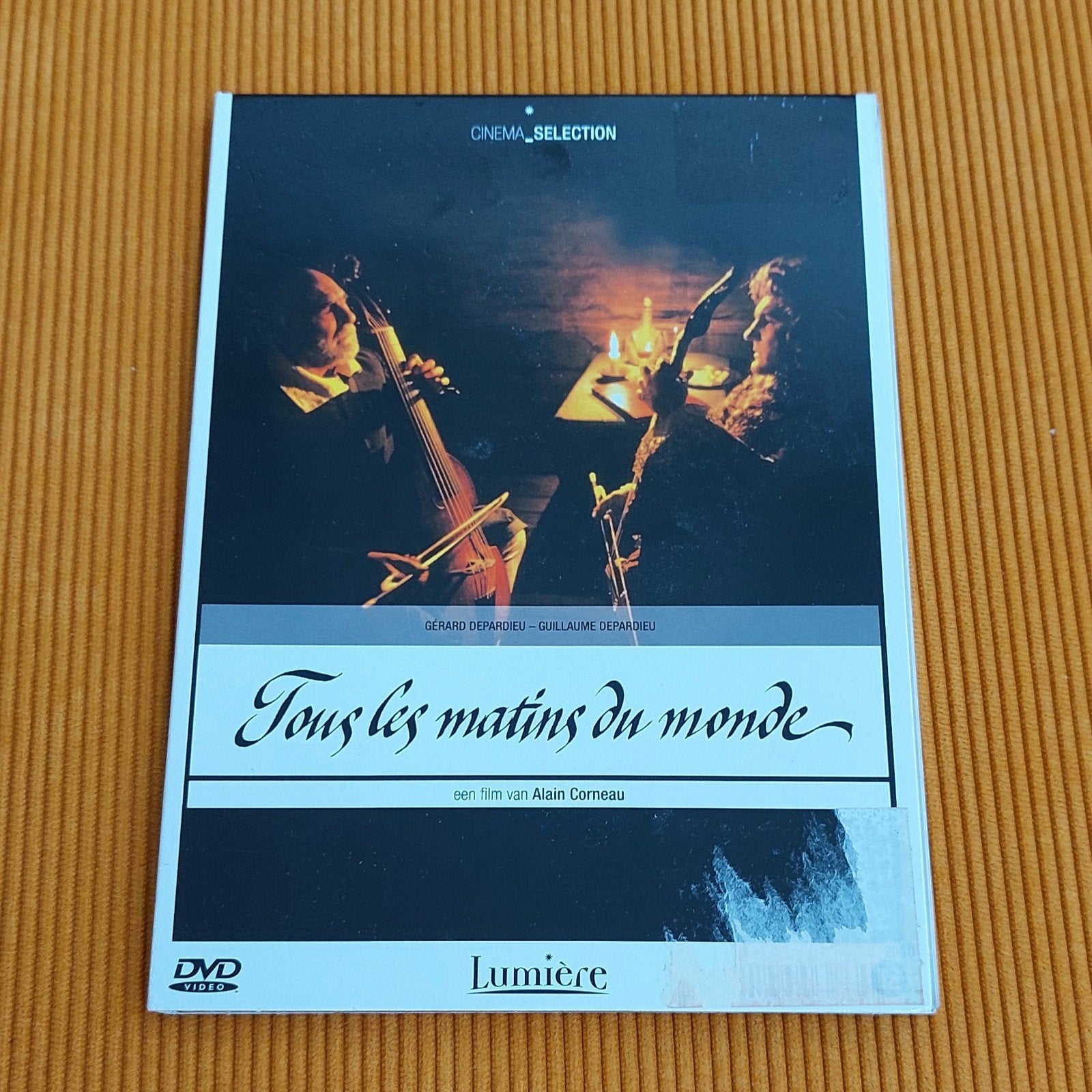 Tous les matins du monde DVD - Gerard Depardieu, Alle leeftijden, Nederlands, Ophalen of Verzenden, Zo goed als nieuw