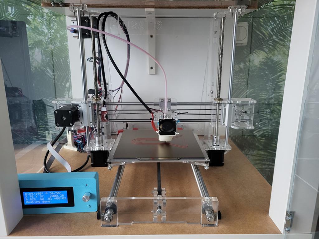 Prusa i3 3D-printer met extra onderdelen, Computers en Software, 3D Printers, Ophalen