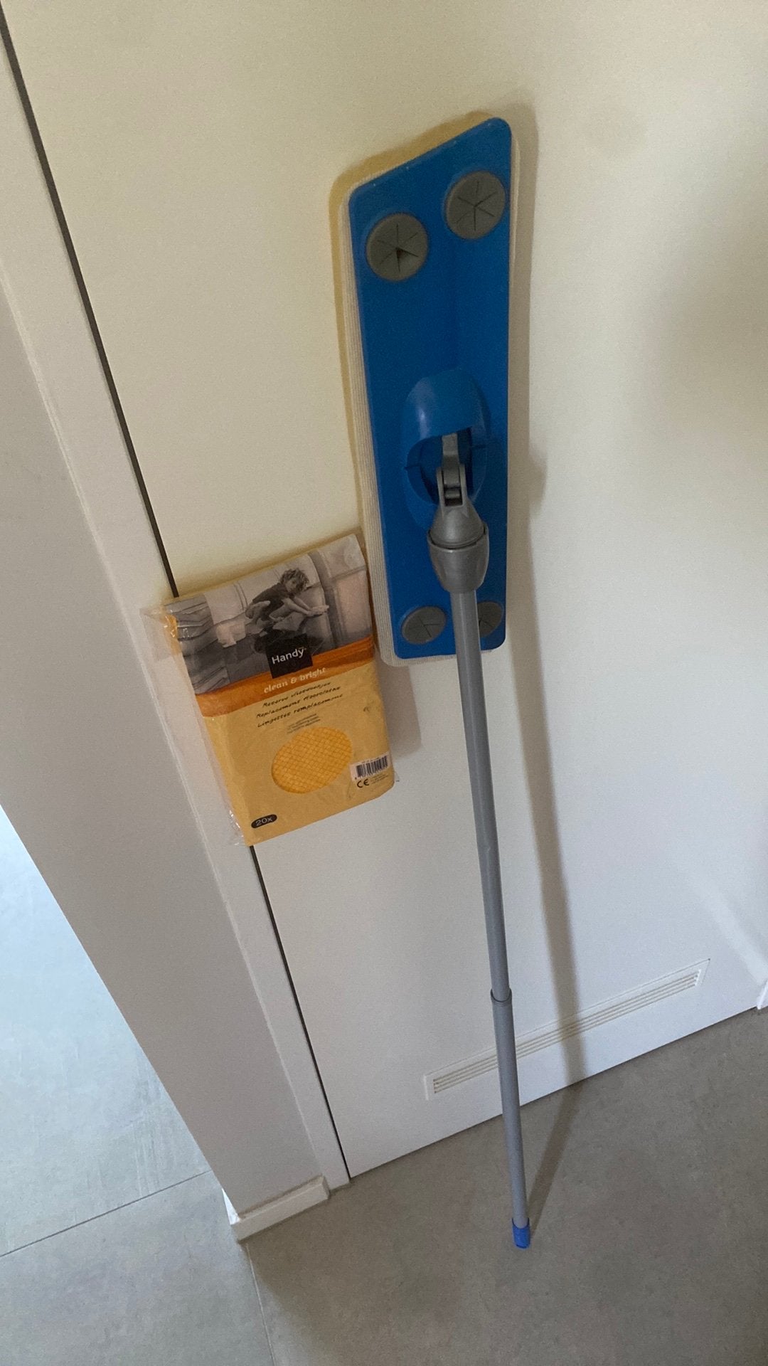 Handy swiffer met doekjes, Ophalen, Bezem of Borstel