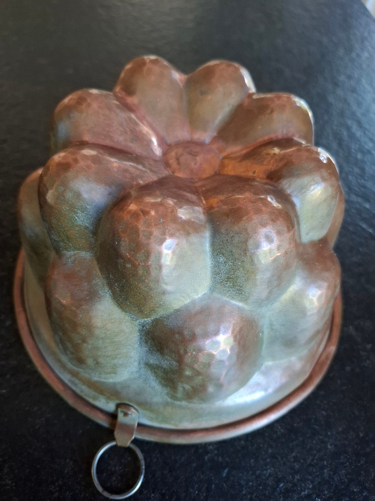 Antieke Koperen Puddingvorm - ca. 18cm diameter, Antiek en Kunst, Antiek | Koper en Brons, Ophalen of Verzenden, Koper