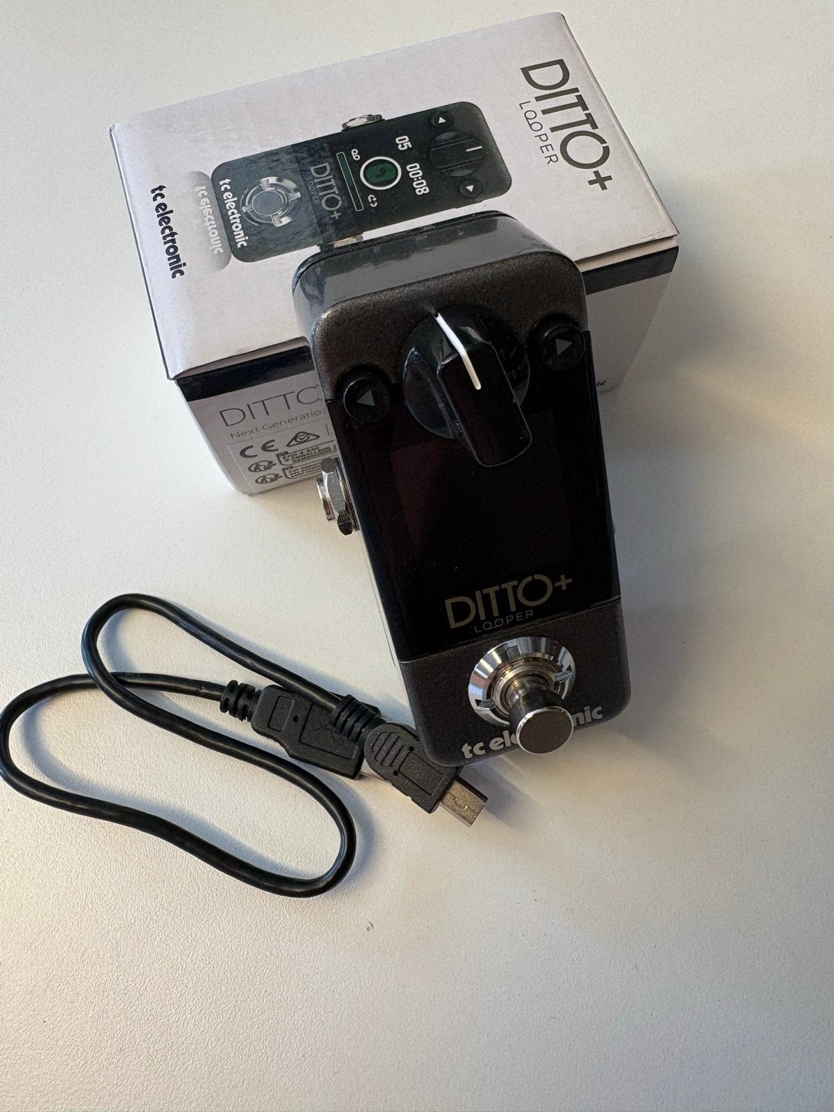 TC Electronic Ditto+ Looper Pedaal - Zo goed als nieuw, Muziek en Instrumenten, Effecten, Ophalen of Verzenden, Zo goed als nieuw