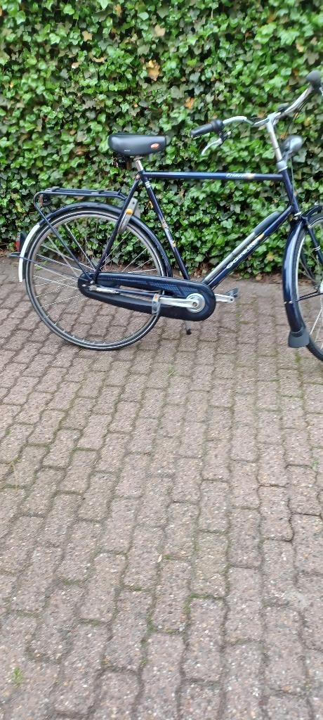 herenfiets Gazelle Primeur, Fietsen en Brommers, Fietsen | Heren | Herenfietsen, Ophalen, Terugtraprem, Gebruikt, Versnellingen