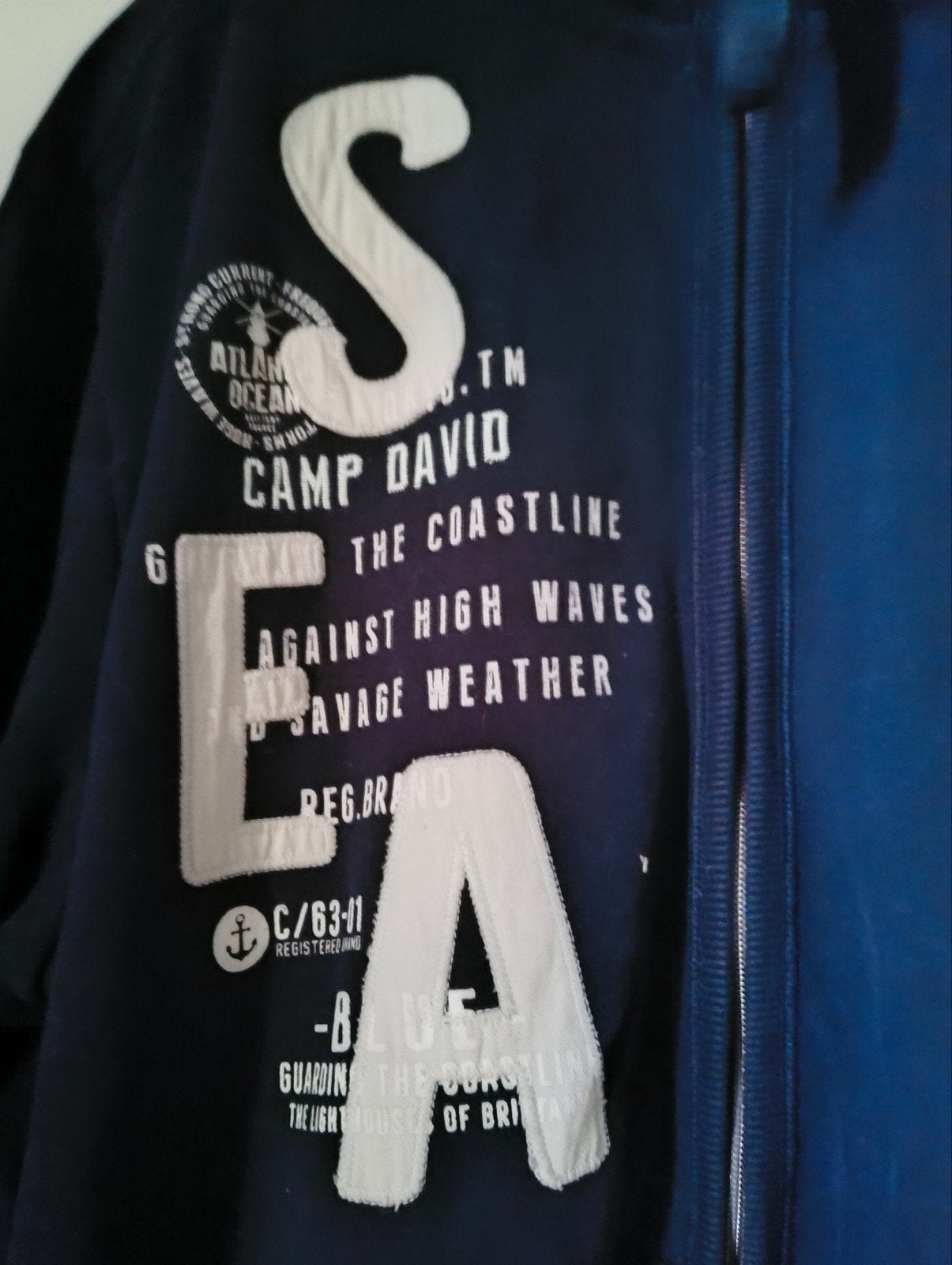 Camp David vest XXXL donkerblauw, Blauw, Overige maten, Ophalen of Verzenden, Gedragen