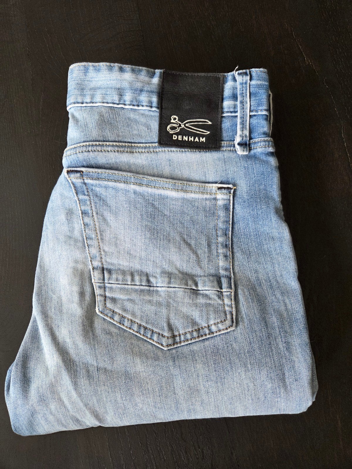 Denham Bolt Skinny Fit Jeans W31 L34, Blauw, W32 (confectie 46) of kleiner, Ophalen of Verzenden, Zo goed als nieuw
