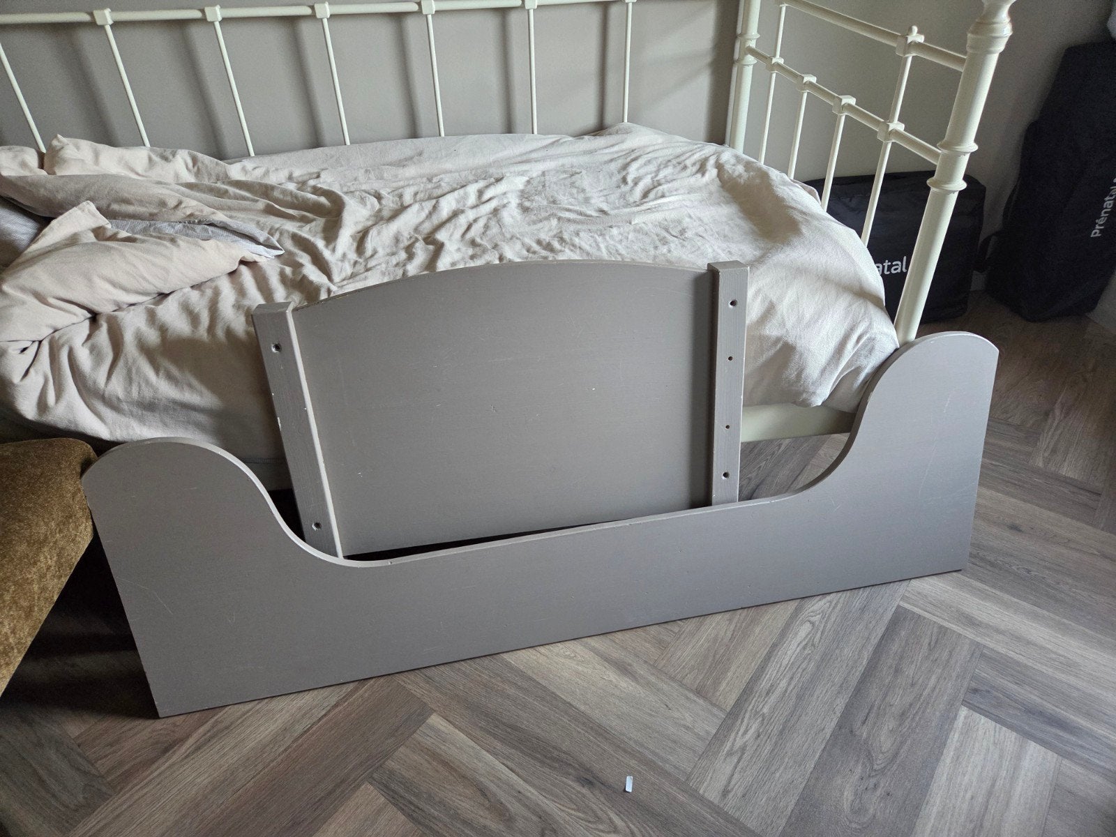 Peuterbed, Ophalen, Gebruikt, 70 tot 85 cm, 140 tot 160 cm