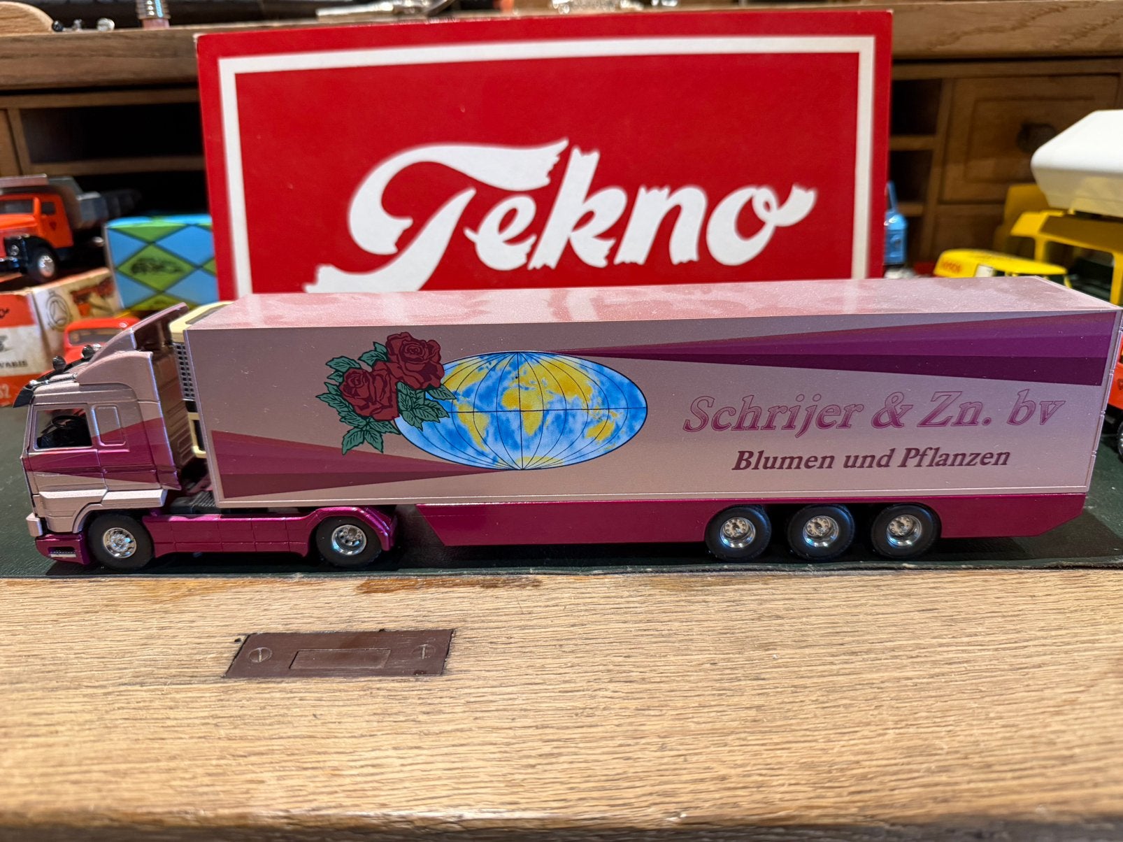 TEKNO SCANIA STREAMLINE 113 SCHRIJER, Ophalen of Verzenden, Zo goed als nieuw, Bus of Vrachtwagen, Tekno
