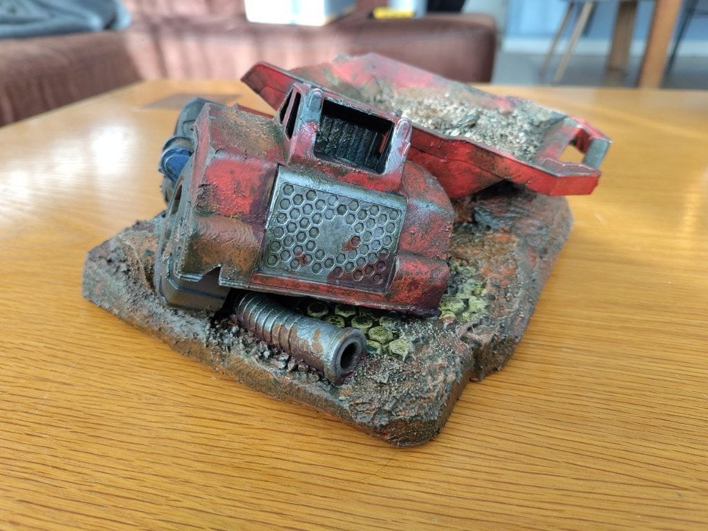 Warhammer 40K terrain (painted), Hobby en Vrije tijd, Figuurtje(s), Nieuw, Ophalen of Verzenden, Warhammer 40000