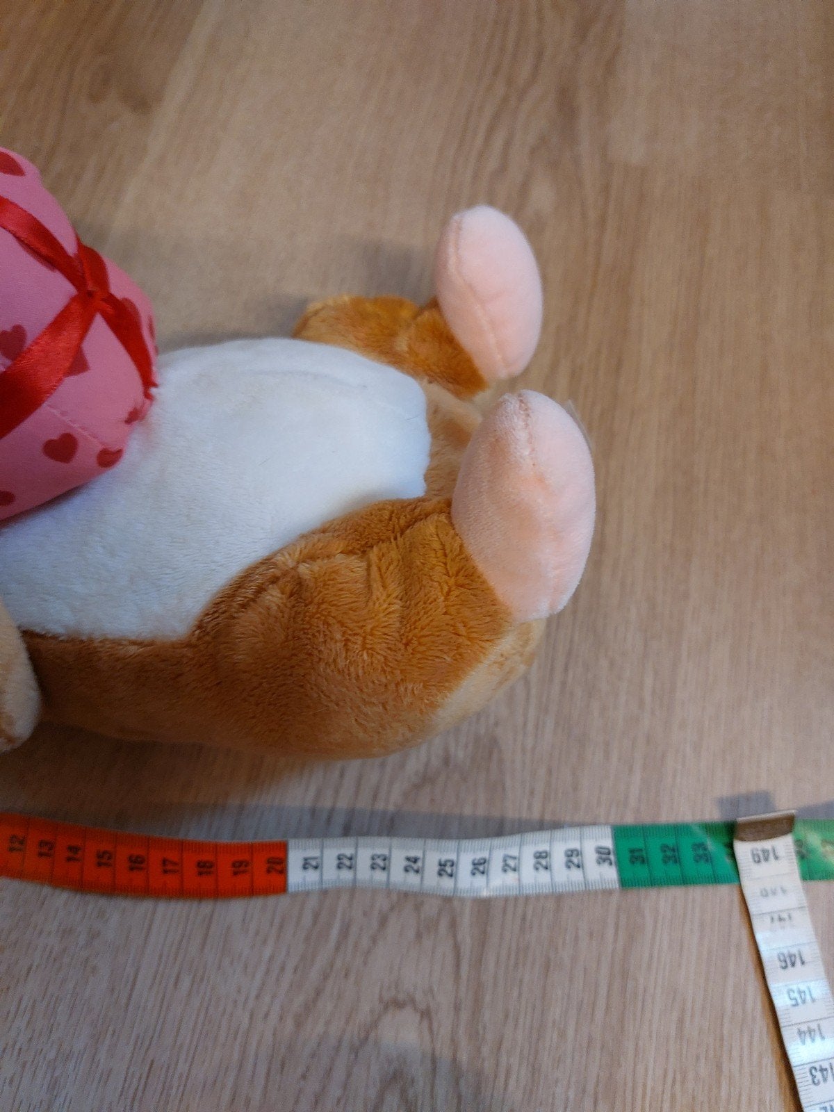 AH hamster knuffel valentijn met cadeau, Ophalen of Verzenden, Overige typen