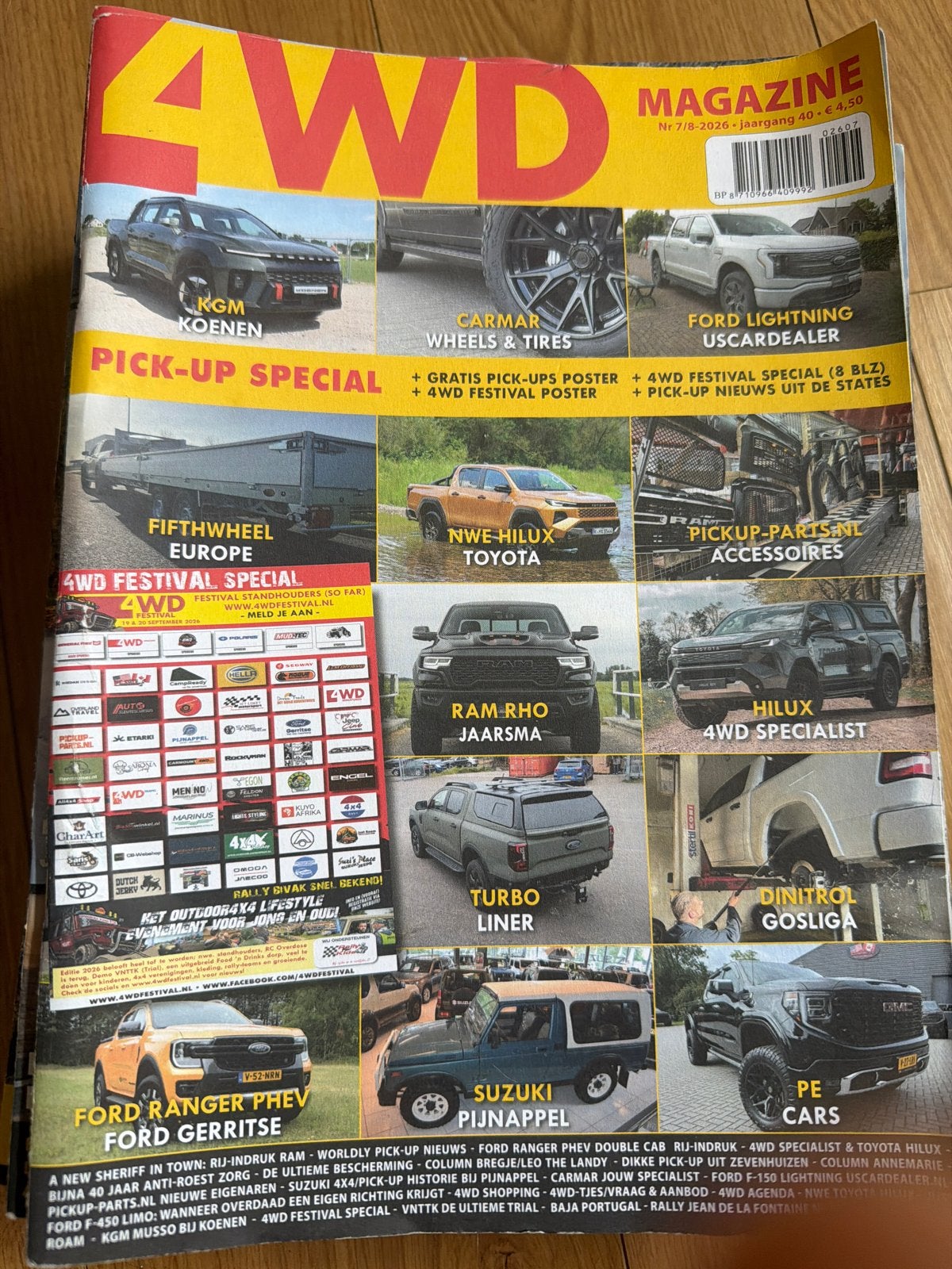 4WD Magazine - 2024-2026, 22 stuks, Ophalen of Verzenden, Zo goed als nieuw, Overige typen