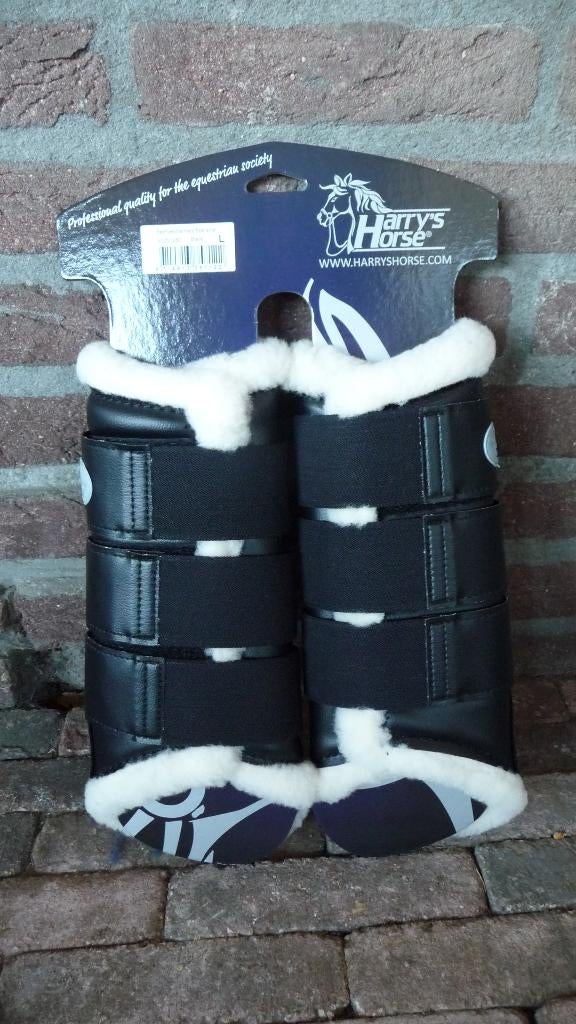 Beenbeschermers Harry's Horse Flextrainers Zwart L, Ophalen of Verzenden, Nieuw, Rijden