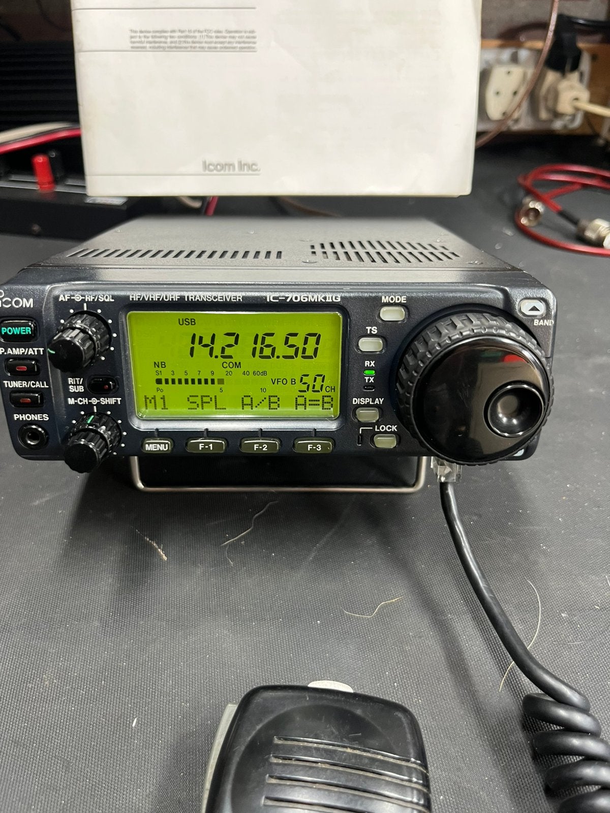 Icom 706 mk 2 g, Ophalen of Verzenden, Zo goed als nieuw