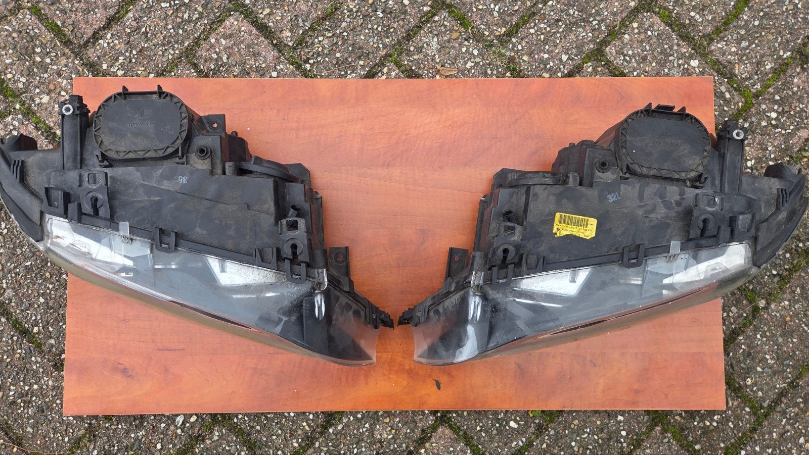 BMW E46 Koplampen Set (Links & Rechts) - Gebruikt, Auto-onderdelen, Ophalen of Verzenden, Gebruikt, BMW
