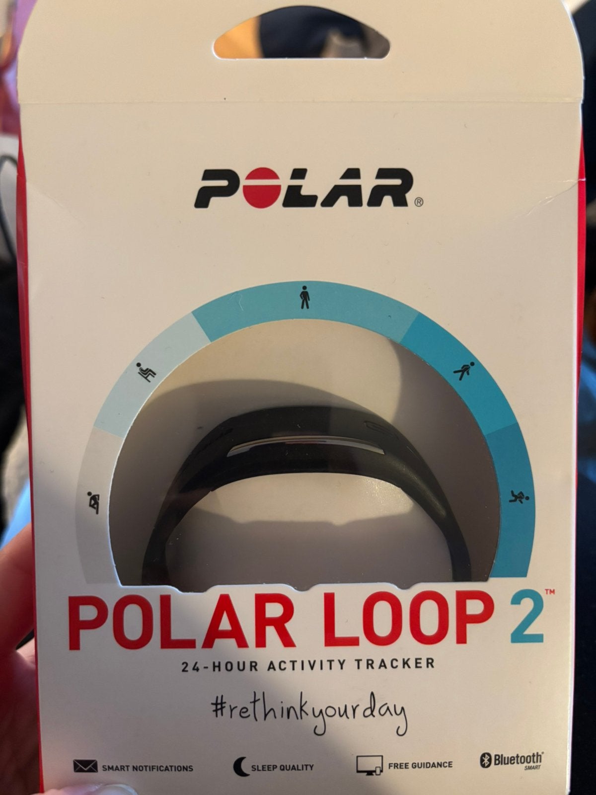 Polar Loop 2, Verzenden, Nieuw, Zwart, Android