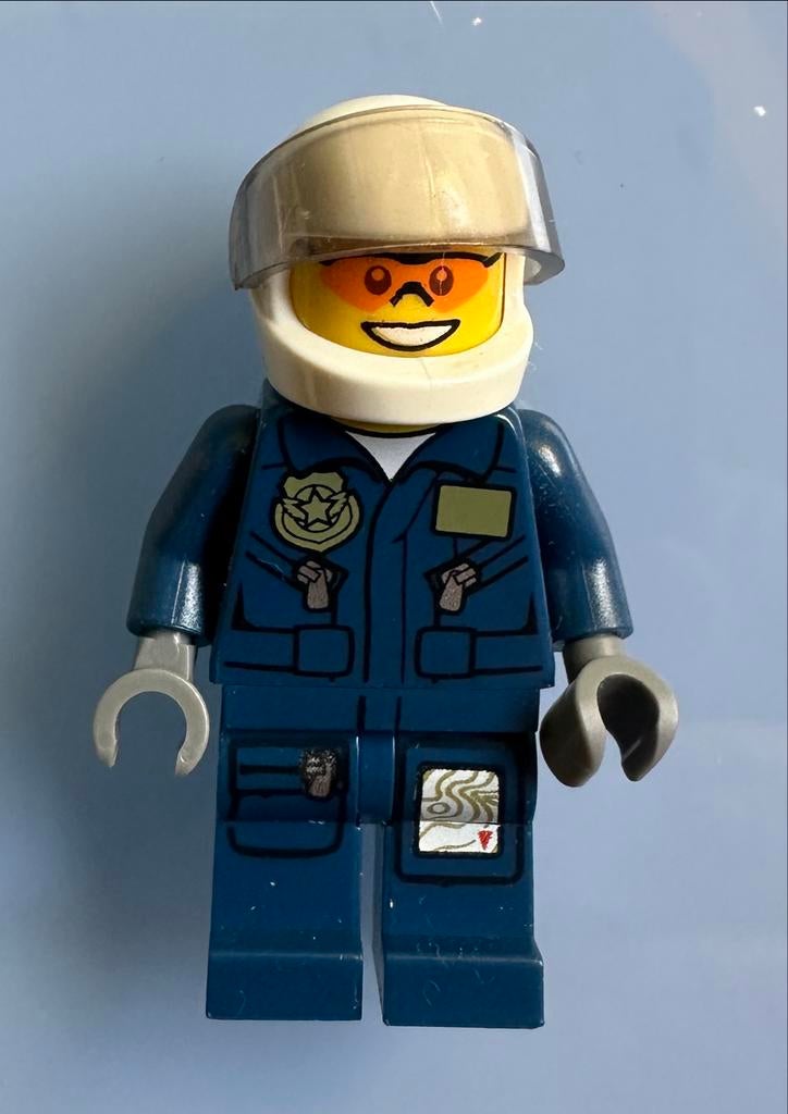 Lego City 30018 Politie Vliegende Agent met Instructie, Ophalen of Verzenden, Gebruikt, Complete set, Lego
