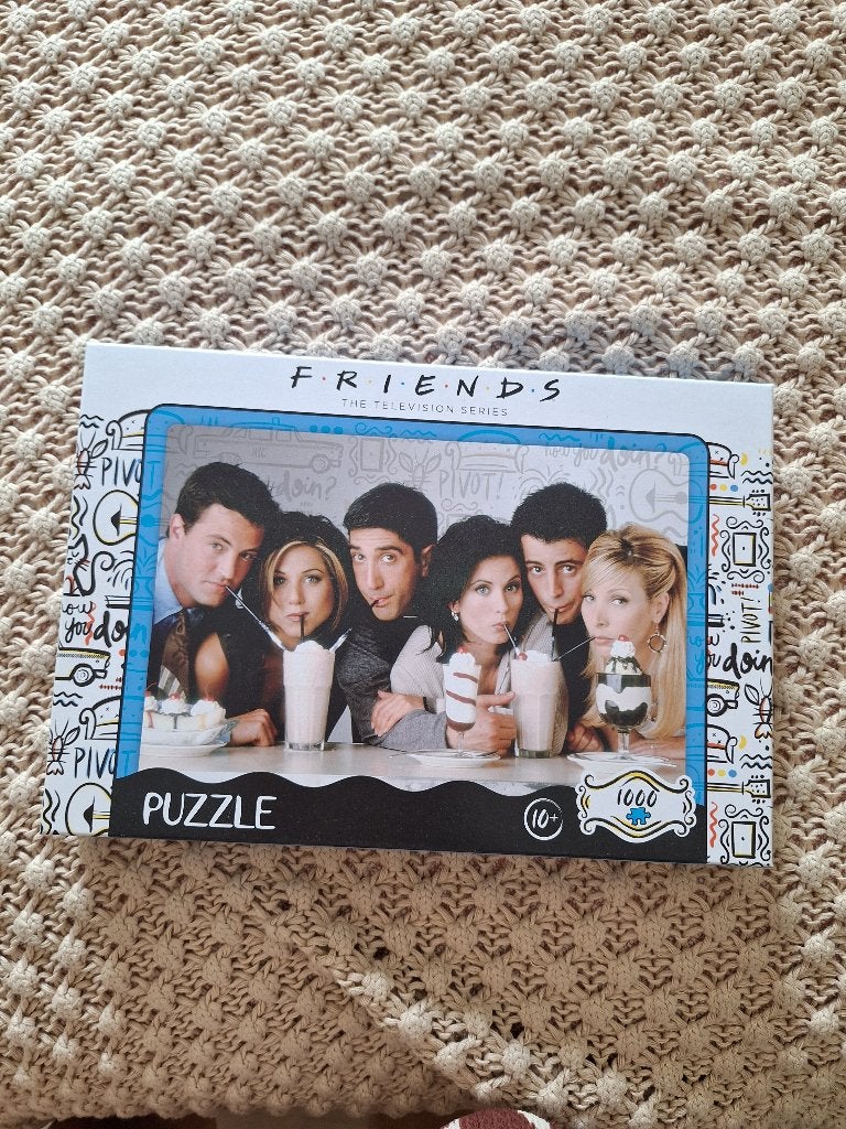 Friends puzzel, Ophalen of Verzenden, 500 t/m 1500 stukjes, Zo goed als nieuw, Legpuzzel
