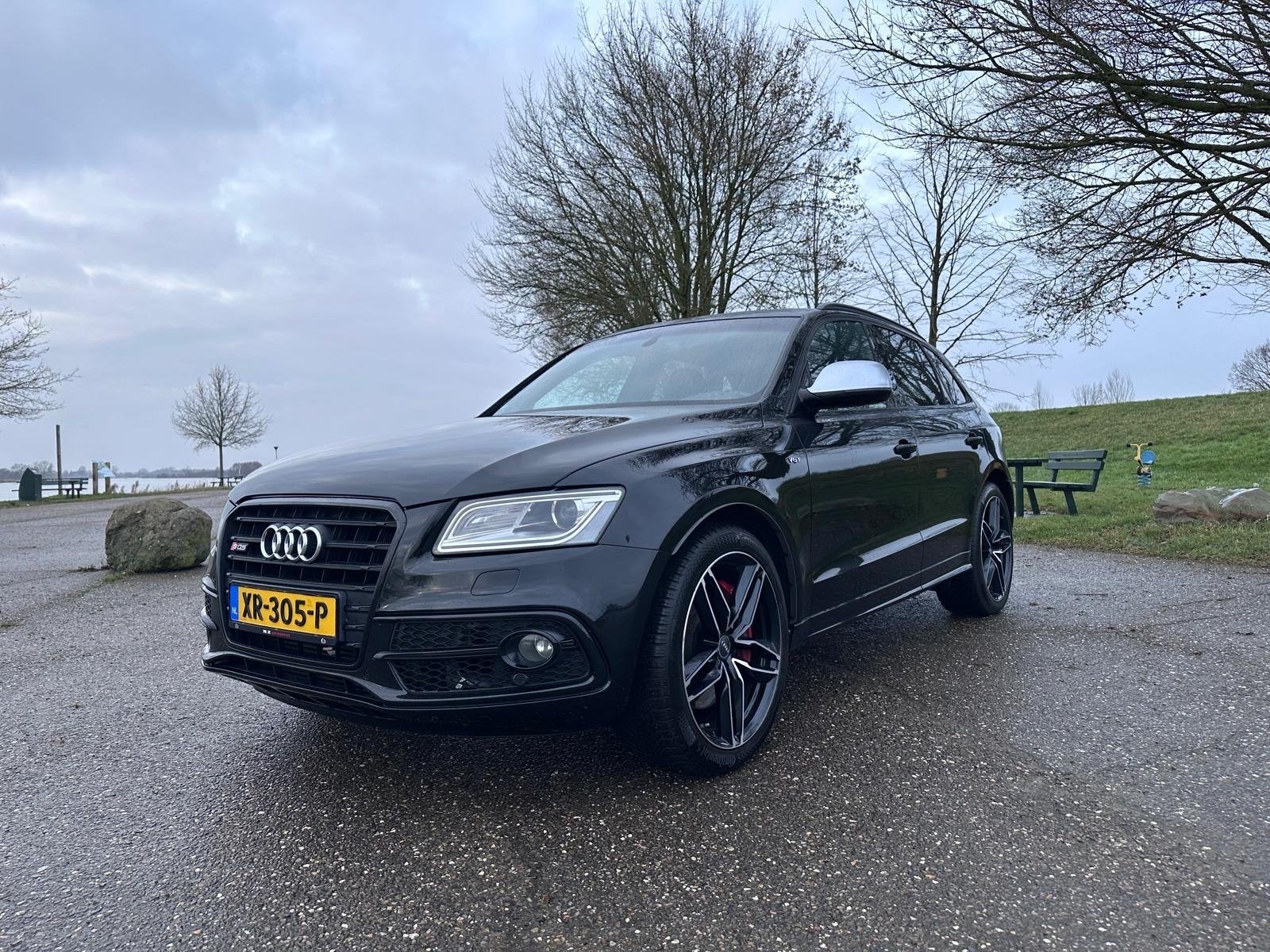 Audi SQ5 3.0 TDI V6 Plus Quattro RS Edition 340pk 340pk, Auto's, Audi, Automaat, 15 km/l, Zwart, 241 €/maand