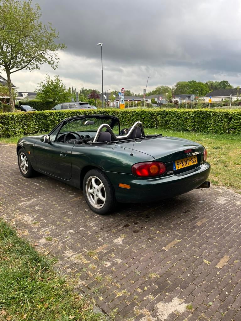 Mazda MX-5 1.6 I 1999, Auto's, Mazda, Particulier, MX-5, Benzine, Cabriolet, Handgeschakeld, Geïmporteerd, Groen, Achterwielaandrijving
