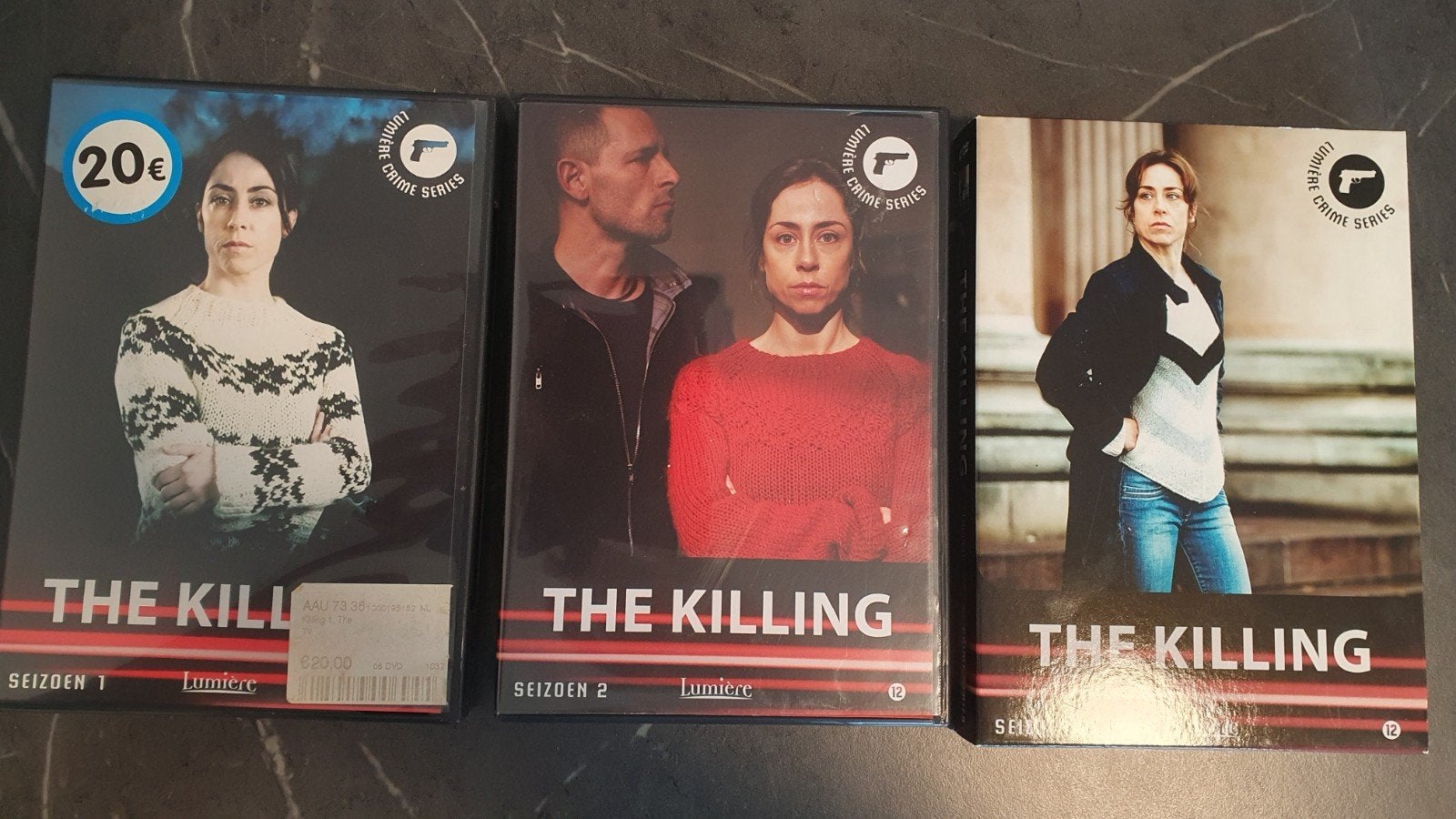 The Killing S 1, 2 en 3 DVD Boxset - Misdaadserie of Ruilen, Misdaad, Ophalen of Verzenden, Zo goed als nieuw, Vanaf 12 jaar