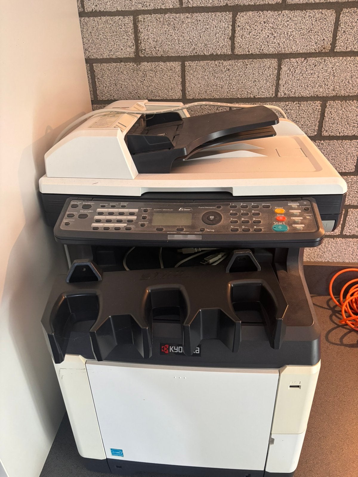 Kyocera ECOSYS M6026cdn kleuren laserprinter, Computers en Software, Printers, Ophalen, Kleur printen, Gebruikt, All-in-one