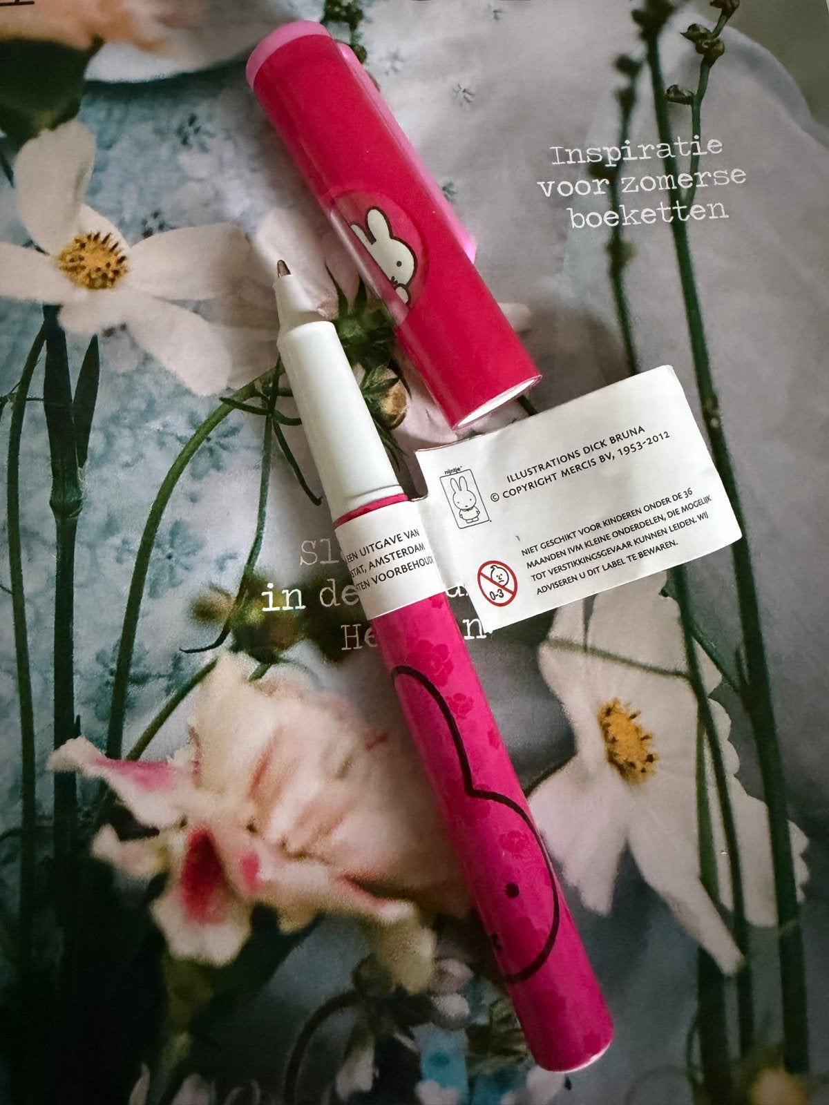 Unieke Roze Nijntje Balpen - Draaimechanisme - Nieuw!, Verzamelen, Ophalen of Verzenden