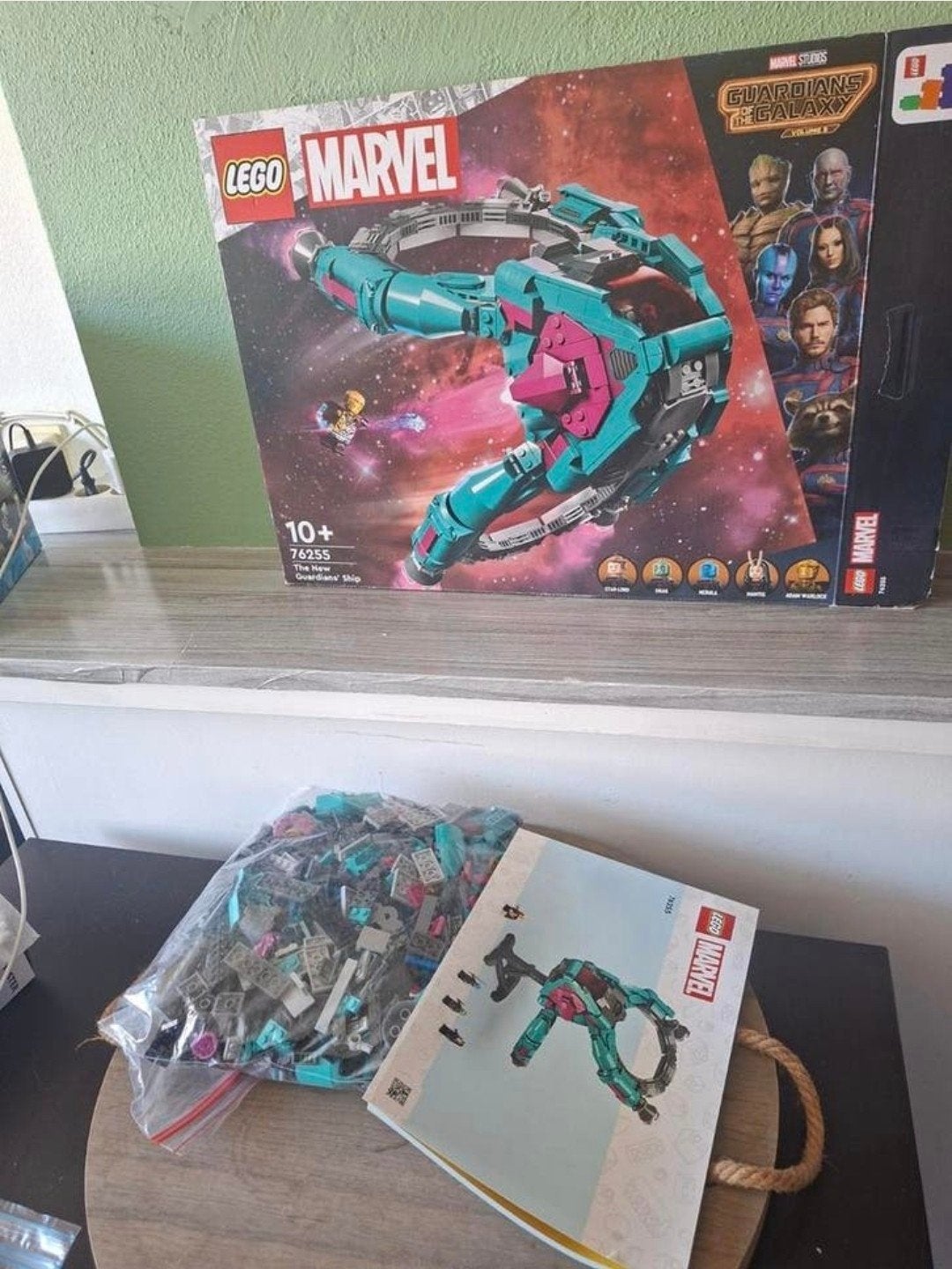 Lego Marvel Guardians of the Galaxy The New Guardians' Ship, Compleet, Gebruikt, Marvel, Lego