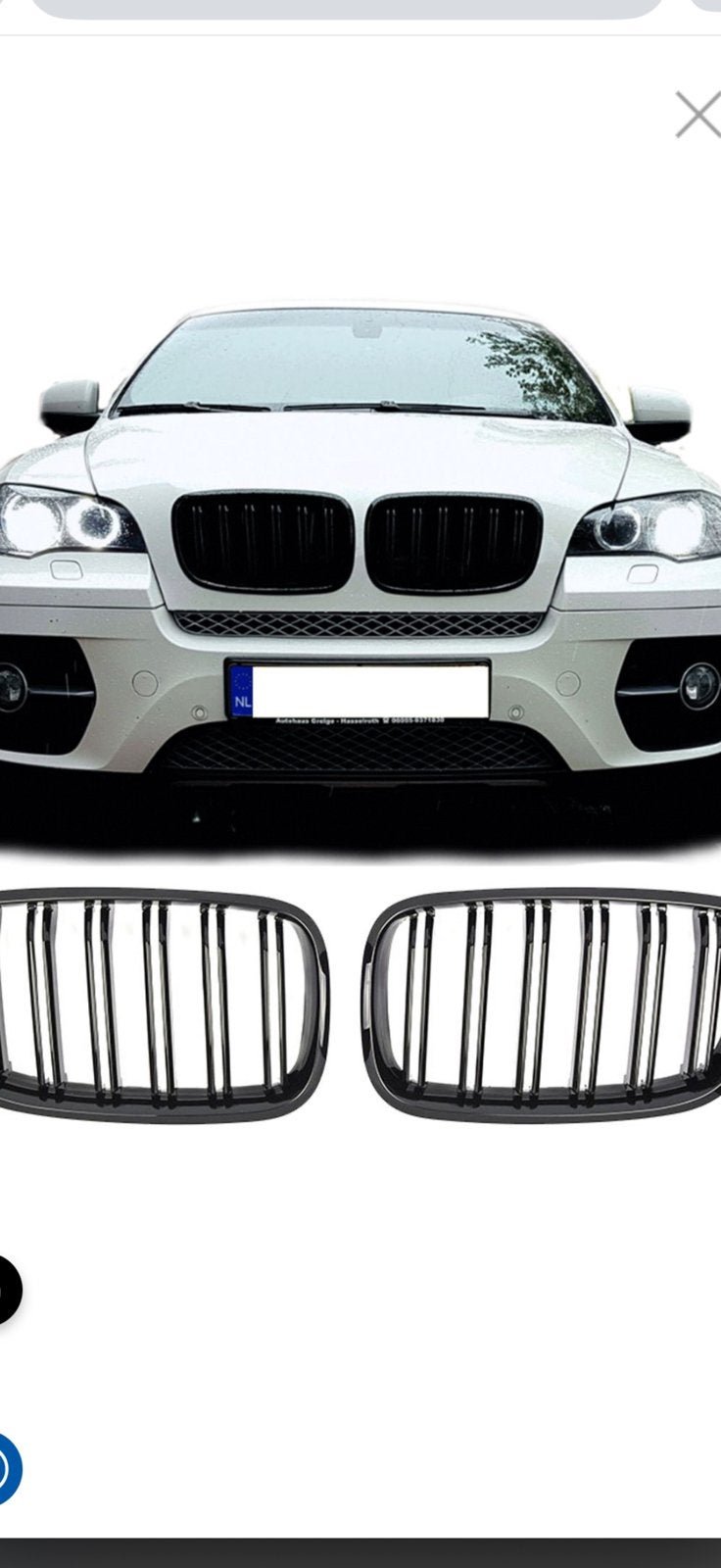 Bmw e70 / e71 hoogglans grill / Nieren nieuw in doos !!!, Ophalen of Verzenden