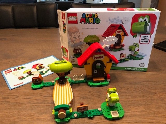 lego mario 71367, Ophalen, Zo goed als nieuw, Compleet
