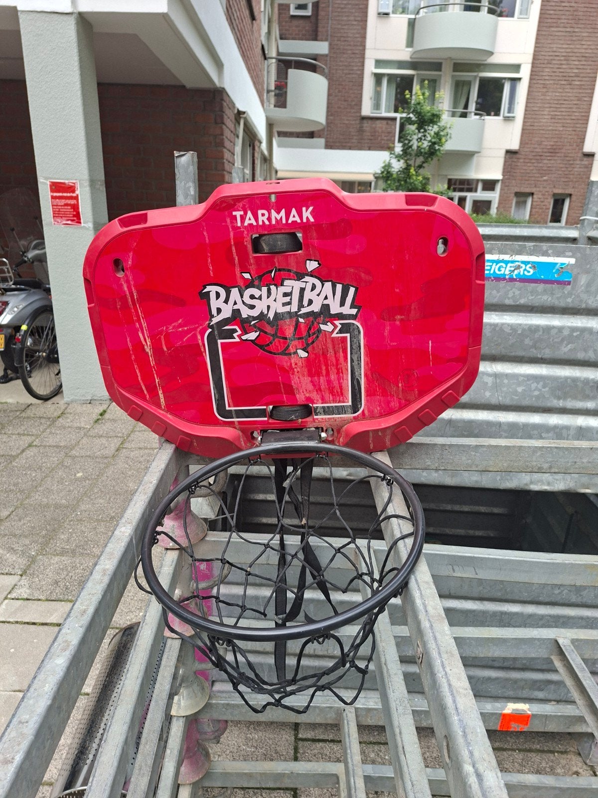 Tarmak basketbalring en -bord, Sport en Fitness, Basketbal, Ophalen