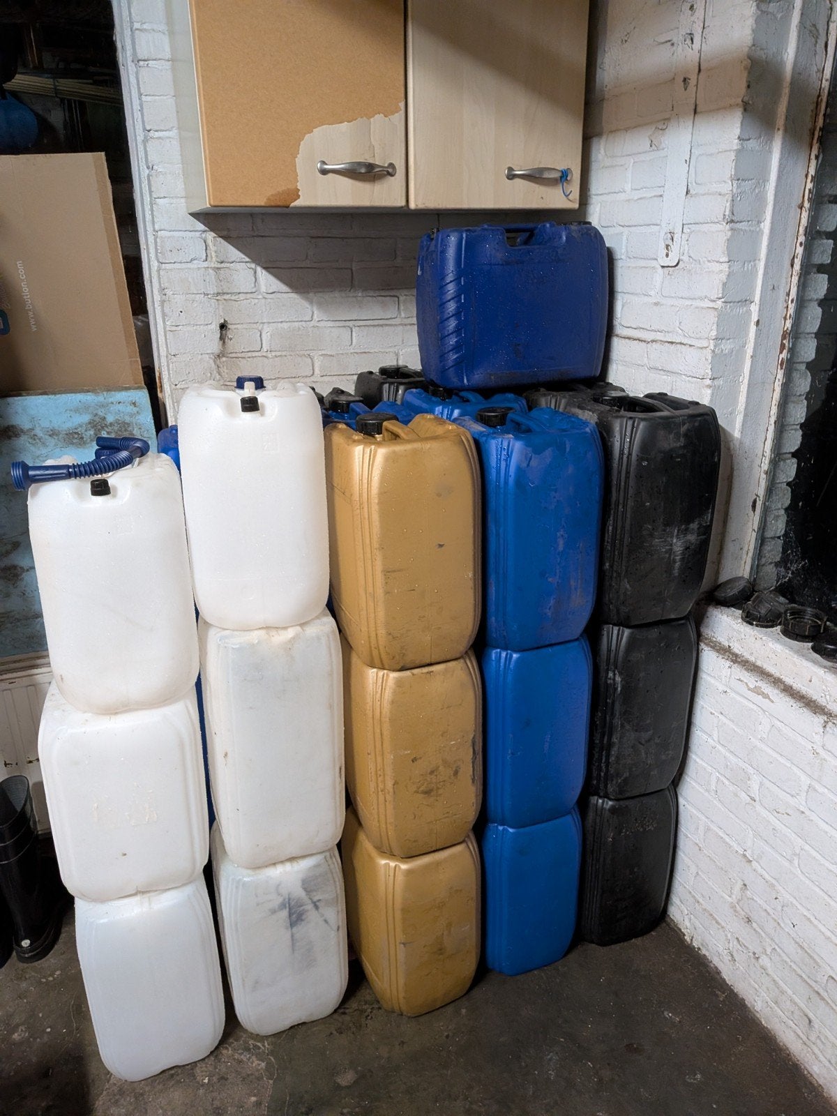 jerrycan jerrycans 20 liter, Tuin en Terras, Minder dan 75 liter, Ophalen