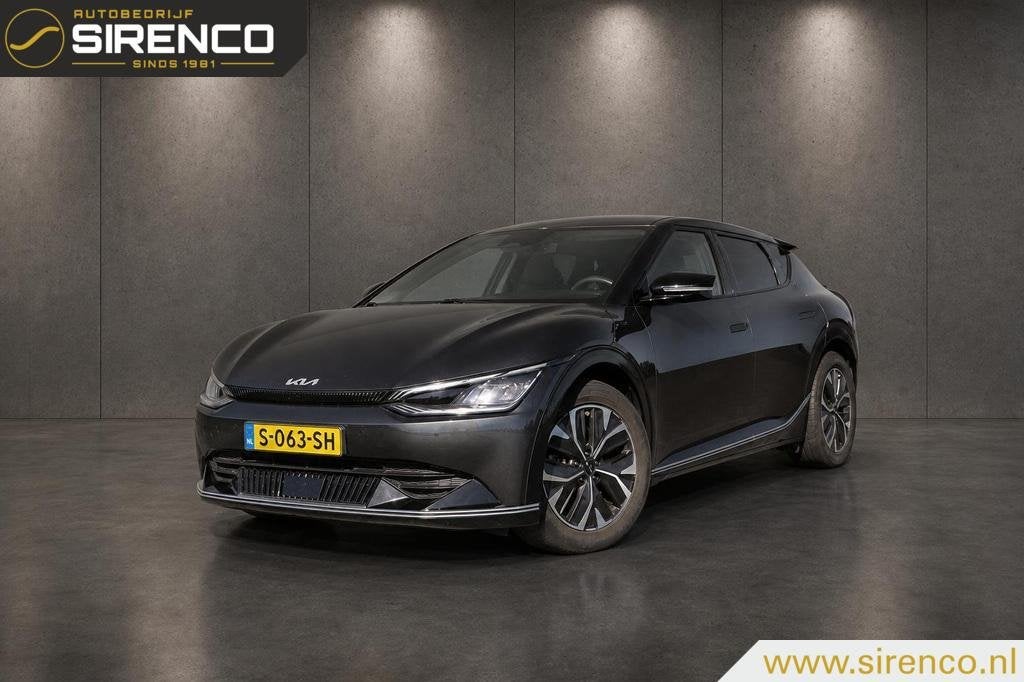 Kia EV6 Plus 77.4 kWh soh 100% | leder | v2l | apdaptieve cr, Auto's, Automaat, 228 pk, Achterwielaandrijving, Gebruikt