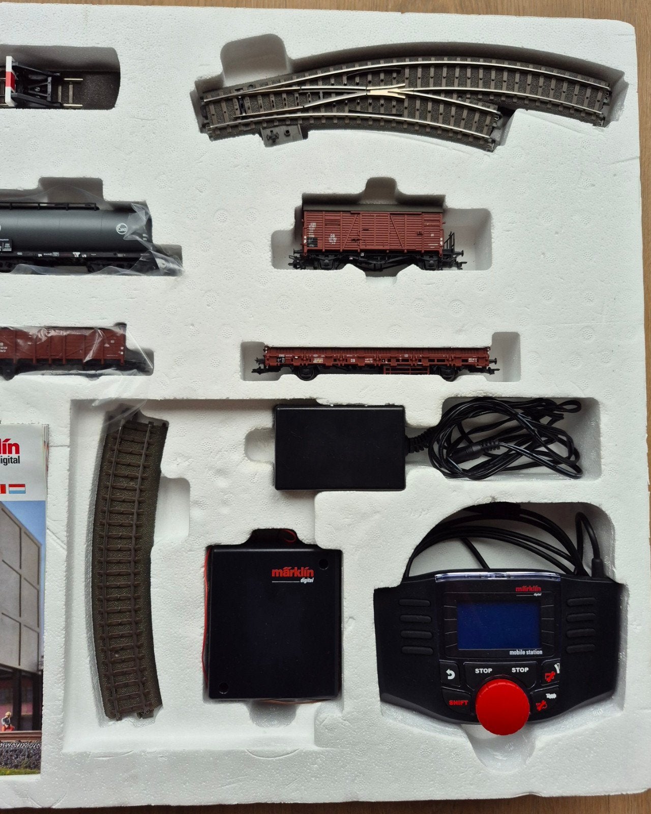Märklin 29721 MFX Full sound starterset. BR94 wagons rails, Wisselstroom, Treinset, Ophalen of Verzenden, Zo goed als nieuw