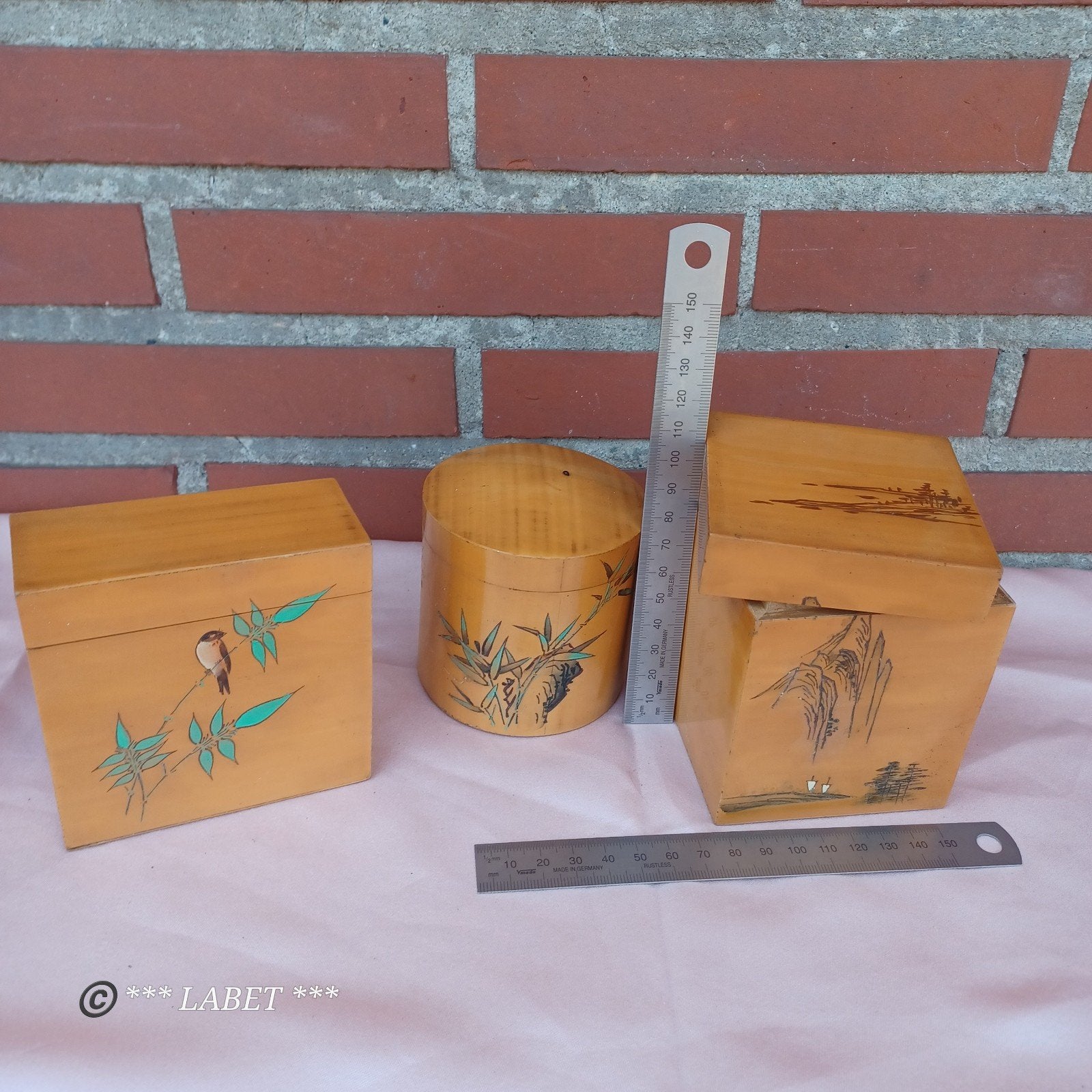 Kalligrafie doosjes, Ophalen of Verzenden