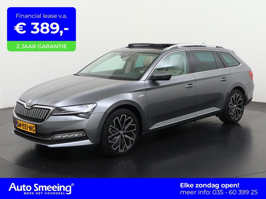 Skoda Superb Combi 1.4 TSI iV Laurin & Klement | Panoramadak, Auto's, Skoda, 12 maanden, Gebruikt, https://media-marktplaats.export.dv.nl/22833867405/document-1.pdf
