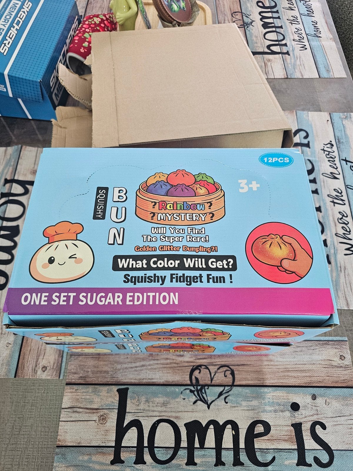 Squishy Bun Sugar Edition 2 Doosjes vol 24 Stuks voor  25€, Ophalen of Verzenden, Nieuw, Jongen of Meisje