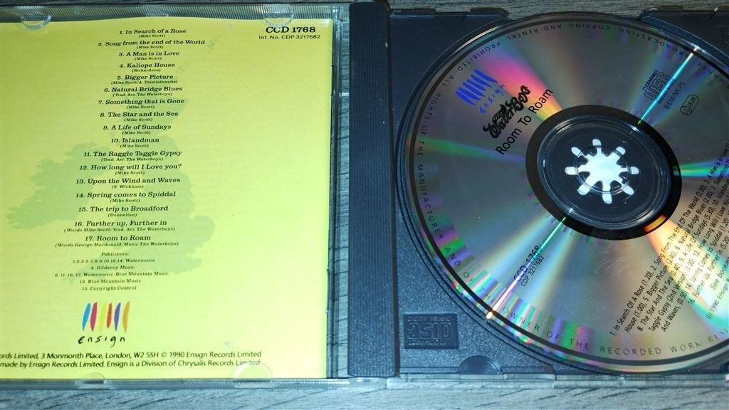 The Waterboys ‎- Room To Roam, Cd's en Dvd's, Ophalen of Verzenden, Zo goed als nieuw, Poprock