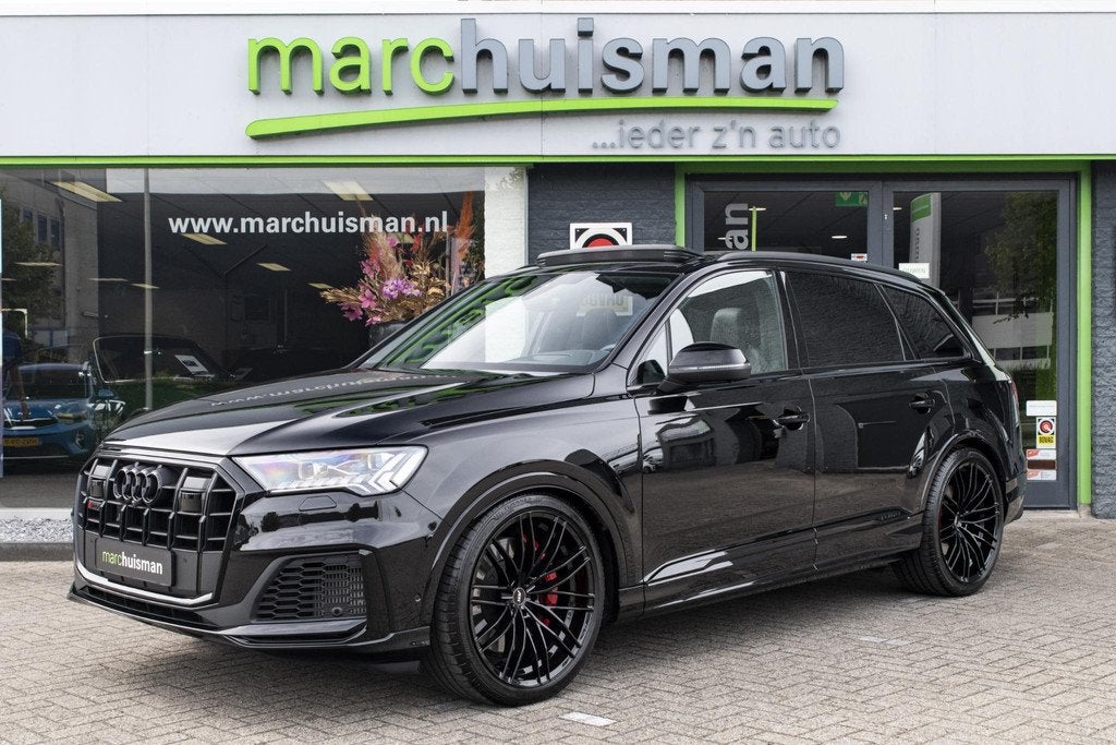 Audi SQ7 4.0 TFSI quattro ABT 7p / NWPRS 260K / PANO / B&O /, Automaat, Gebruikt, 507 pk, 7 stoelen