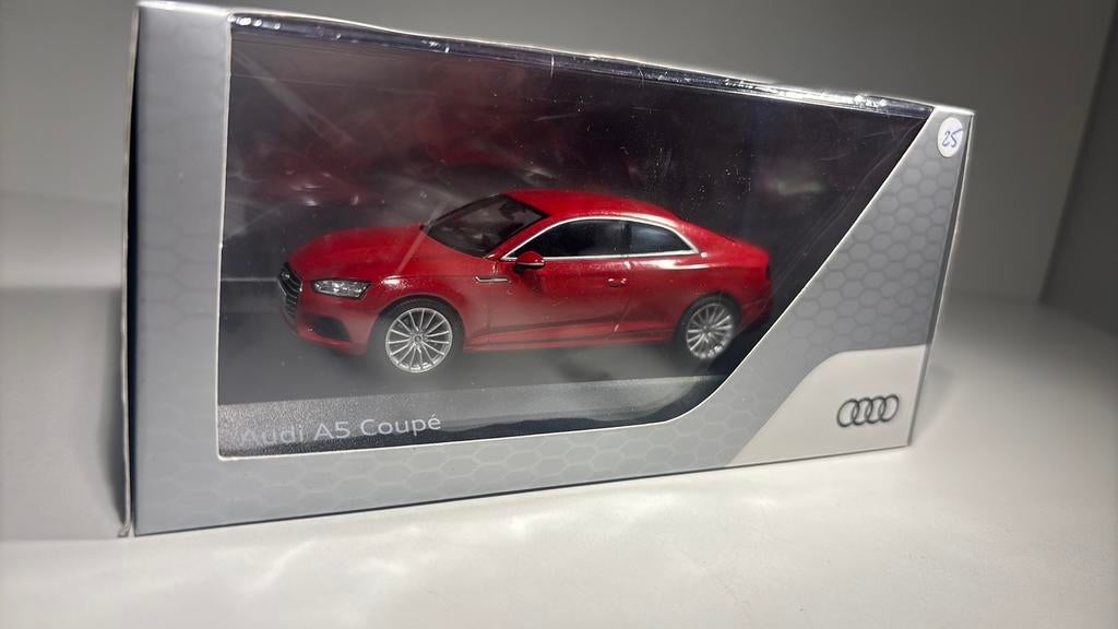 Audi a5 coupe red minichamps 1.43, Auto, Ophalen of Verzenden, MiniChamps, A