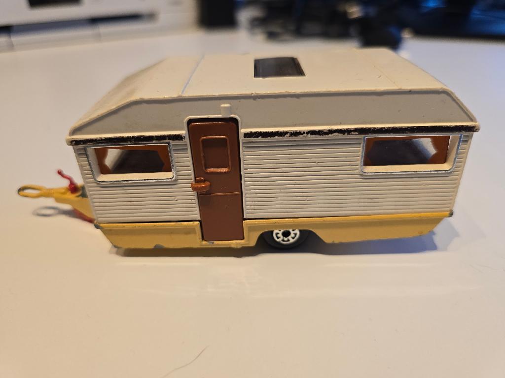 1978 Europa caravan Matchbox, Ophalen of Verzenden, Gebruikt, Overige typen