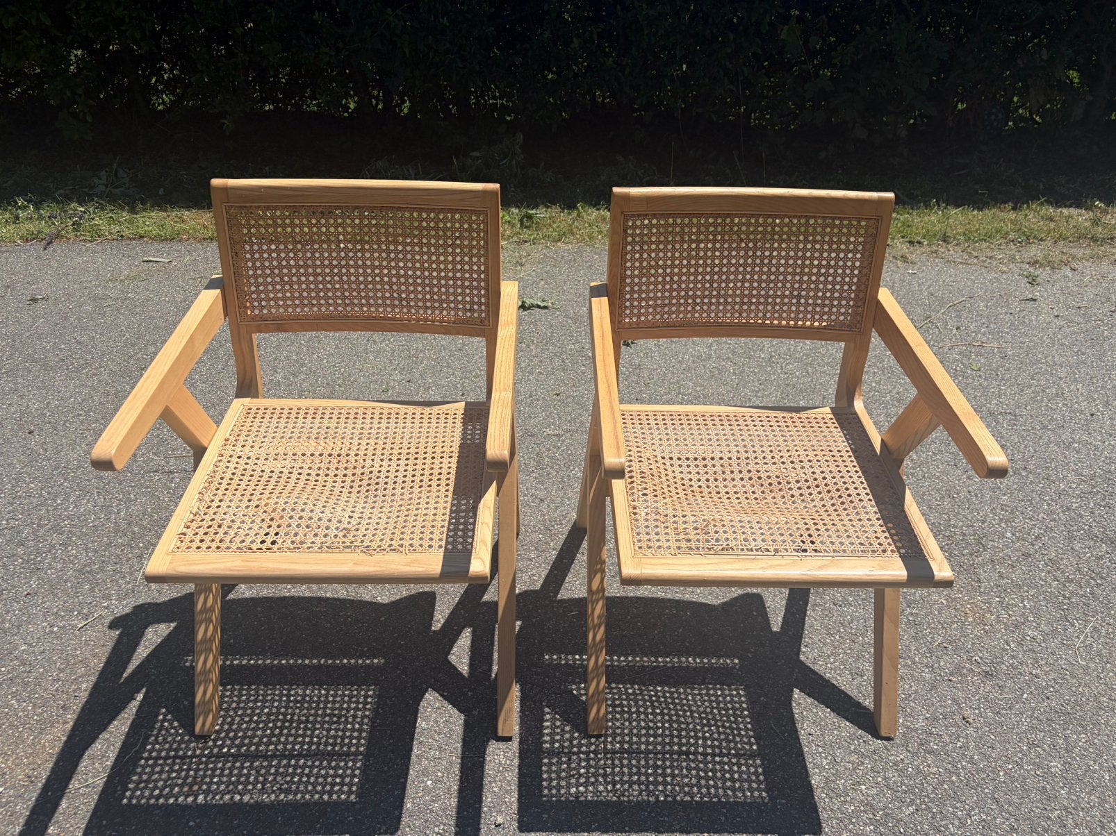 Furnified stoelen - restauratie nodig!, Gebruikt, Twee, Bruin, Scandinavisch